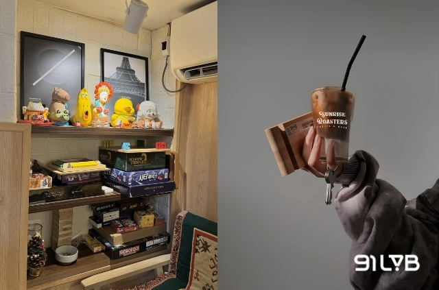 Sunrise là quán specialty coffee hiếm hoi có phục vụ boardgame
