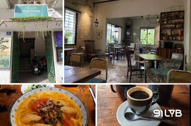 Không gian đậm chất xưa cùng bầu không khí chậm rãi khiến Bâng Khuâng Café trở thành điểm dừng chân đầy cảm xúc