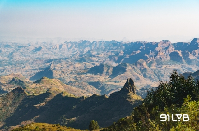 Cà phê Ethiopia bắt nguồn từ những vùng cao nguyên núi lửa gồ ghề