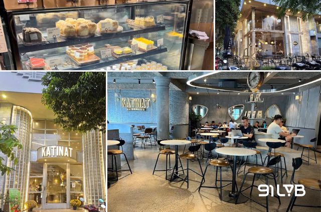 Không gian hiện đại của Katinat Bình Phú mang lại cảm giác vừa năng động vừa thư giãn