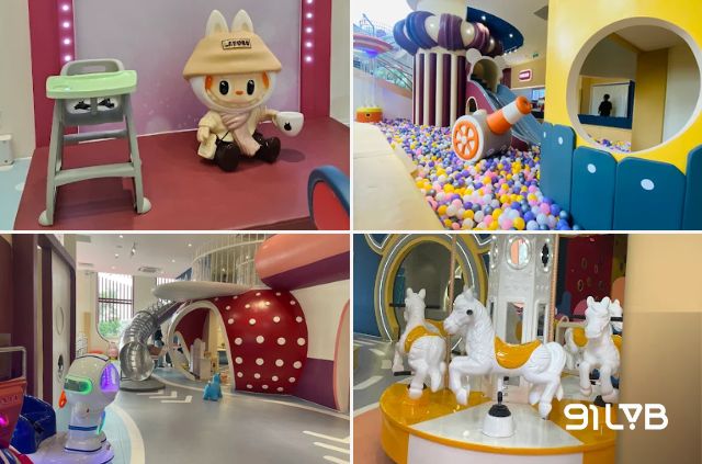 LaBuBu có không gian chỉn chu, dịch vụ tận tâm, tạo môi trường vui chơi lành mạnh cho bé khám phá và phát triển tự nhiên