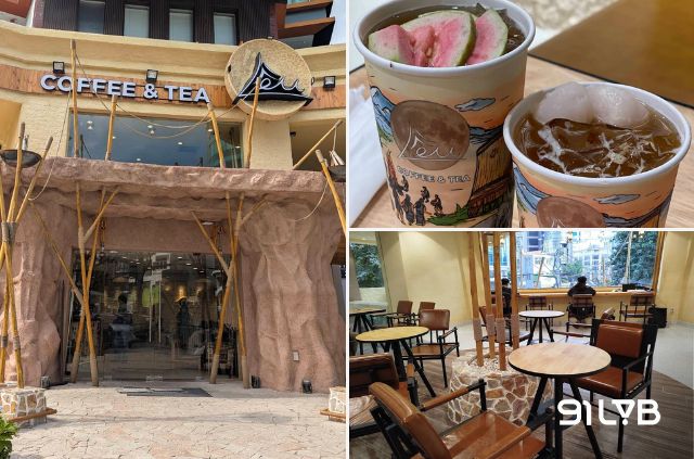 Lều Coffee & Tea mang đến một không gian khá thoáng và ấm cúng, với nội thất gỗ, ánh đèn dịu và cách bài trí đơn giản