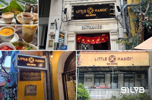 Một góc Hà Nội thu nhỏ giữa lòng Sài Gòn nơi bạn có thể thưởng thức ly cà phê trứng thơm béo tại Little HaNoi Egg Coffee