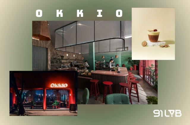 Okkio gây thương nhớ với phong cách retro và hương vị cà phê đặc sản