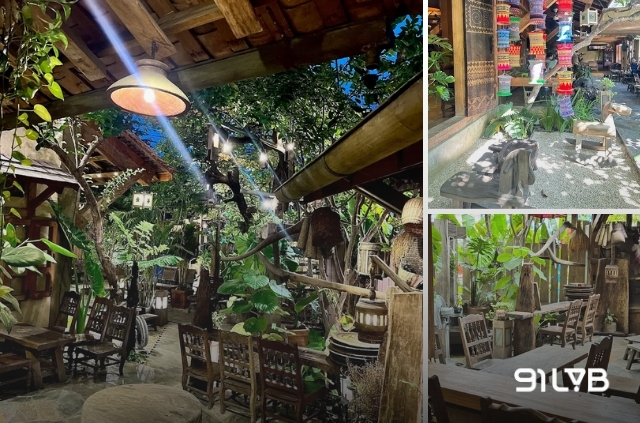 Mị Coffee & Tea - Quán cà phê quận 12 mang đến làn gió mới lạ với phong cách thiết kế nhà gỗ cổ điển
