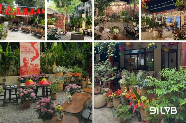 Về nhà Cafe giữ được không gian yên tĩnh, tách biệt hẳn khỏi nhịp sống đông đúc của thành phố