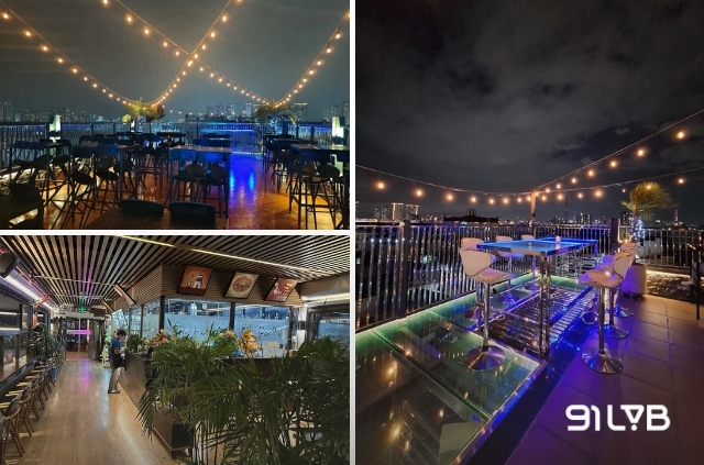 Ola Rooftop Café & Cuisine - Quán cà phê Rooftop quận 7 có view sang trọng