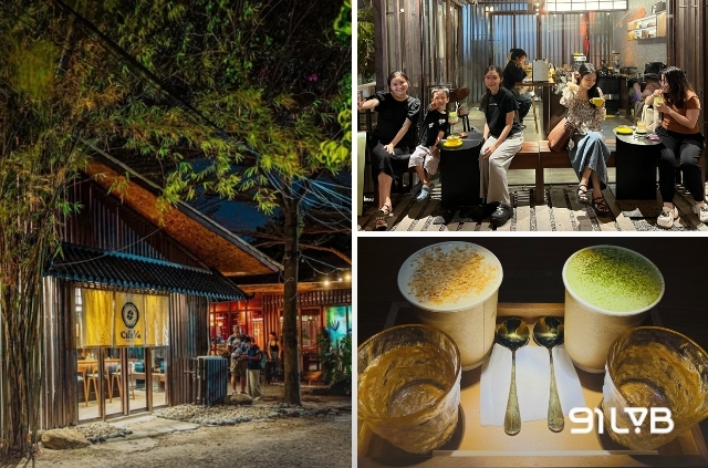 Cafe 1/4 là quán cà phê Thảo Điền yên bình nằm trong khu đi bộ Oishi Town