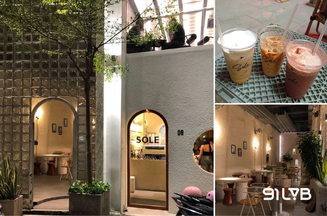 OLE Saigon Quận 10 mang phong cách tối giản, hợp ghé ngồi cà phê và trò chuyện
