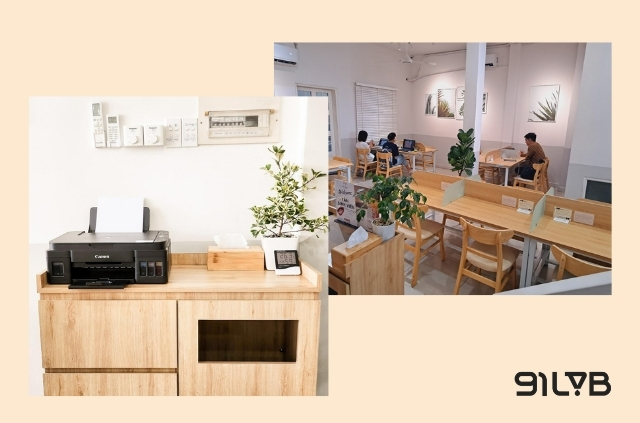 Sống Cà Phê chuẩn một mô hình study coffee với đầy đủ trang thiết bị cần thiết
