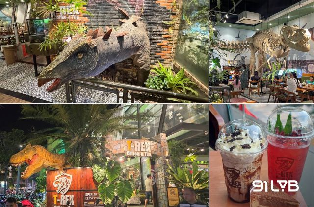 Trải nghiệm cà phê độc đáo giữa không gian khủng long ấn tượng ngay tại Biên Hòa