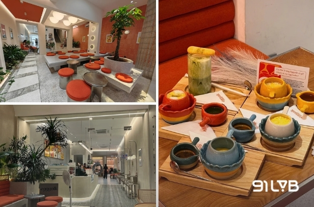 Eggyolk Coffee khéo léo gói ghém linh hồn Hà Nội vào ly cà phê trứng trứ danh, gửi trao bạn ngay giữa Quận 1