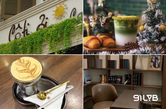 Không gian tại Côti Cafe là sự kết hợp tinh tế giữa nét xưa cũ và cảm giác ấm áp mang lại cảm giác thân thuộc