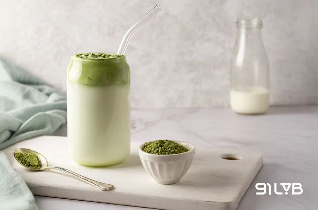 Dalgona Matcha