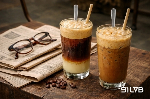 Cà phê nâu lắc mang đến một diện mạo mới cho cà phê sữa đá truyền thống