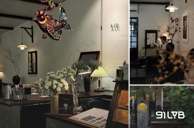 Nằm yên bình trên đường Nguyễn Đỗ Cung, À Ơi Cafe là một không gian nhỏ gọn nhưng ngập tràn cảm hứng.