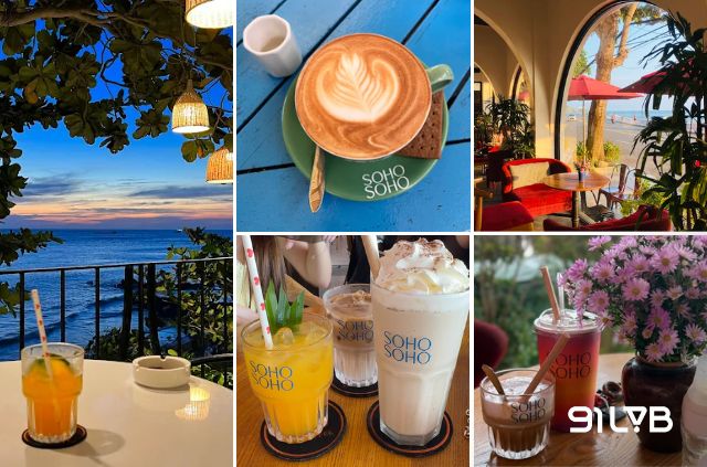 Trải nghiệm không gian mở tại SOHO Coffee với tầm nhìn hướng biển không giới hạn