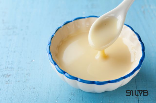 Định lượng từ 20-30 ml sữa đặc giúp cân bằng vị ngọt êm ái