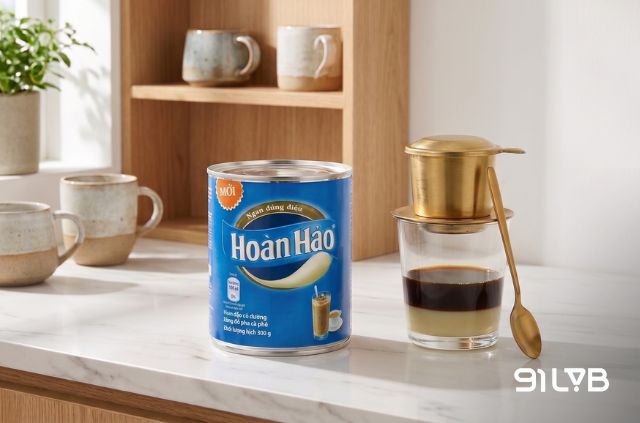 Sữa đặc Hoàn Hảo mang lại cảm giác dễ chịu phù hợp với khẩu vị của đa số thực khách