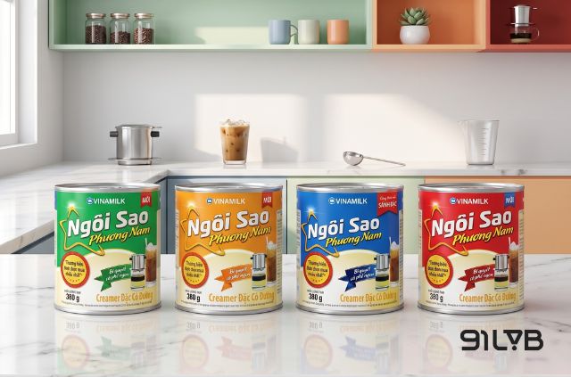 Tiết kiệm thời gian pha chế với độ hòa tan hoàn hảo của sữa Ngôi Sao Phương Nam
