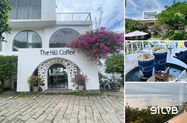 Tận hưởng làn gió biển mát lành tại The Hill Coffee tọa lạc trên sườn đồi