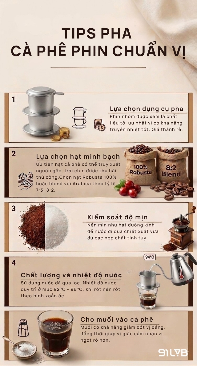 Những mẹo nhỏ giúp ly cà phê của bạn đậm đà tỏa hương hơn