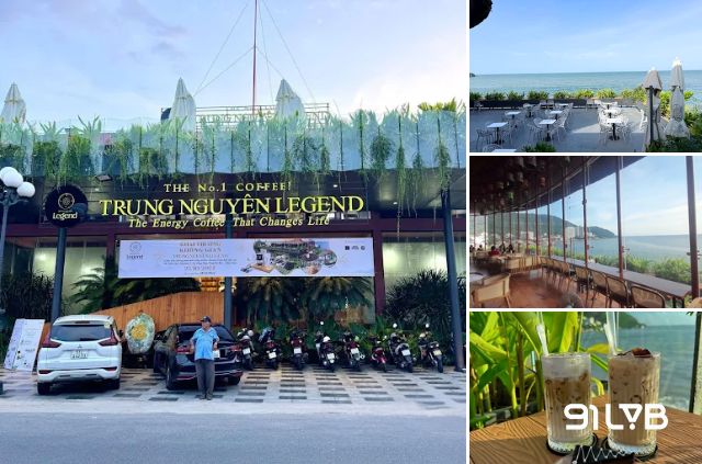 Trung Nguyên Legend Café kết hợp khéo léo giữa thiết kế hiện đại và những nét văn hóa cà phê đặc trưng