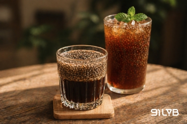 Bạn có thể uống cà phê hạt chia với cà phê phin, espresso hay cold brew đều ngon