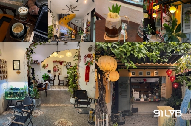 Son Cafe Hoi An - Gian nhà gỗ nhỏ điểm xuyết vài mảng xanh mở ra một không gian cực kỳ thoáng đãng