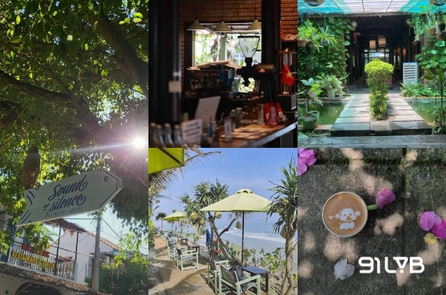 Sound Of Silence Coffee ghi dấu ấn bằng những ngôi nhà gỗ mang nét kiến trúc cổ điển và nhẹ nhàng.