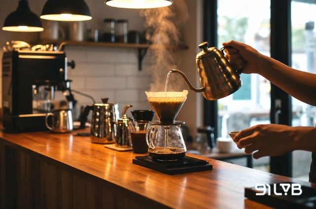 Pour over mang đến một cốc cà phê có độ trong cao, làm nổi bật các nốt hương hoa trái
