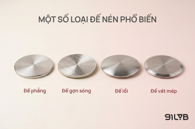 Minh hoạ một số đế nén phổ biến