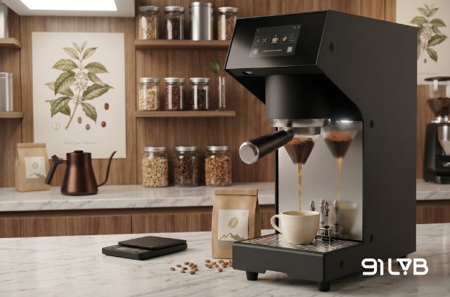 Ứng dụng công nghệ Pure Brew để xử lý nhược điểm khó kiểm soát chiết xuất của mức rang sáng
